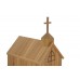 FixtureDisplays® Church Steeple Box Collection Box Tithing Donation Box Fundraising Charity Box With Cross 21397-C